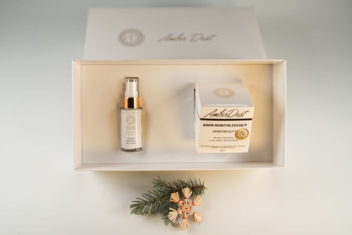 Krem Rewitalizujący AmberDust + krem z 20 % mocznikiem do rąk